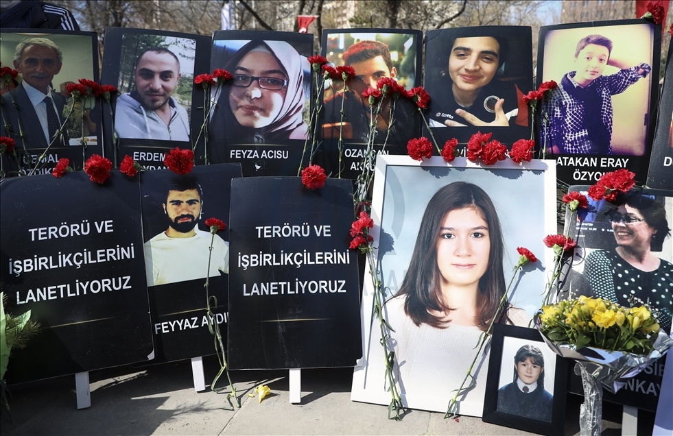 Güvenpark'taki terör saldırısında hayatını kaybedenler anıldı