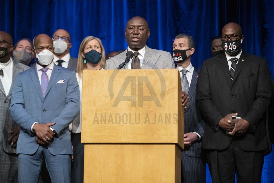 George Floyd's family members' press conference in Minneapolis