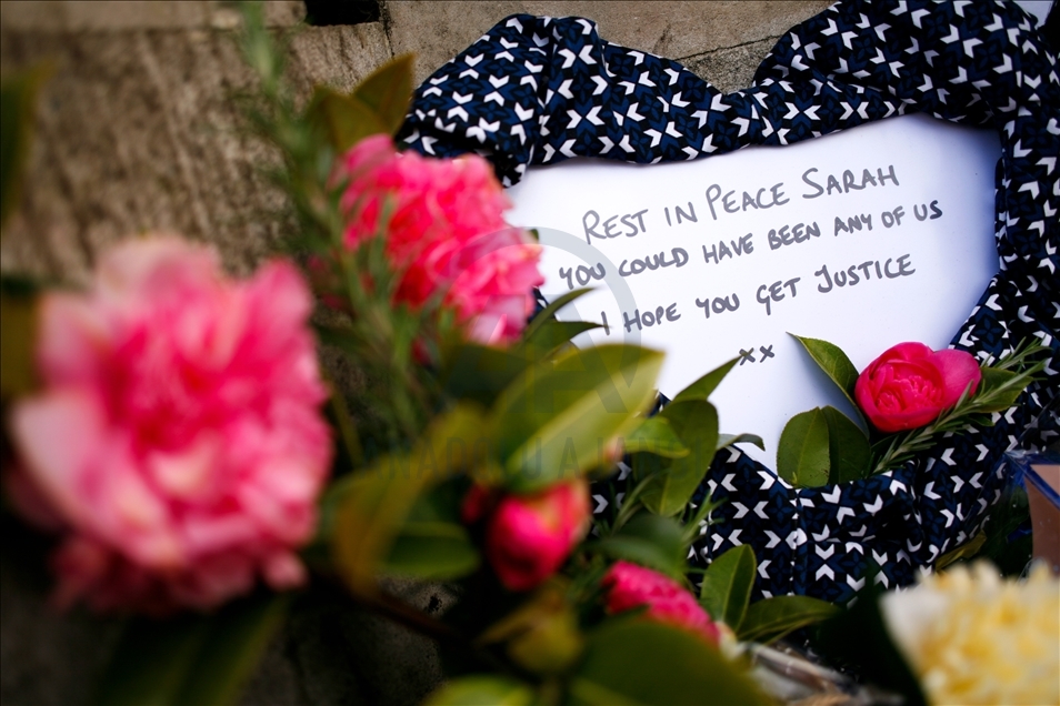 Londres rinde un homenaje a Sarah Everard, asesinada por un policía