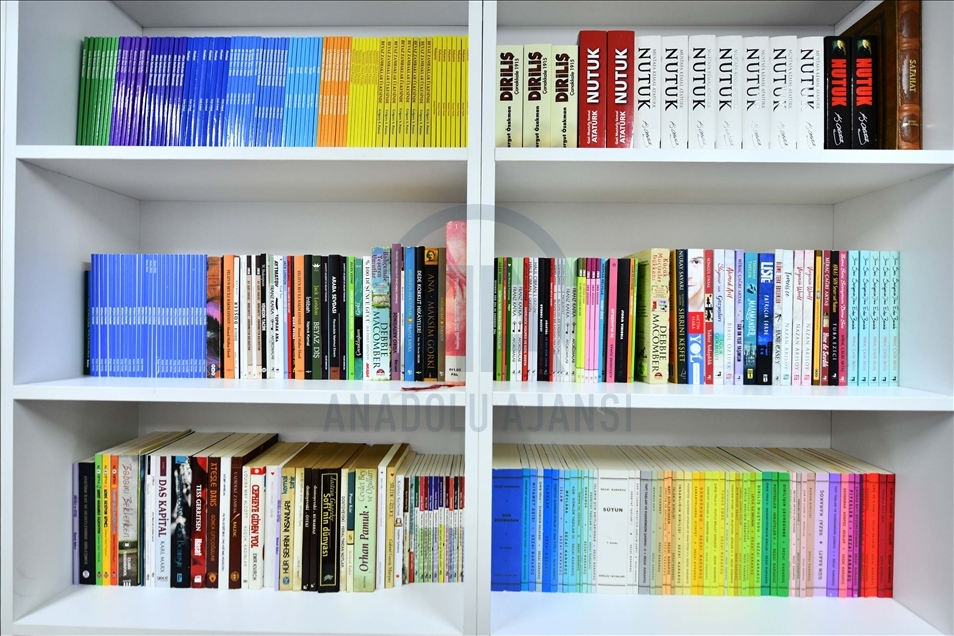 Başkentte tren maketinden yapılan "EGO Metro Kitap İstasyonu" açıldı