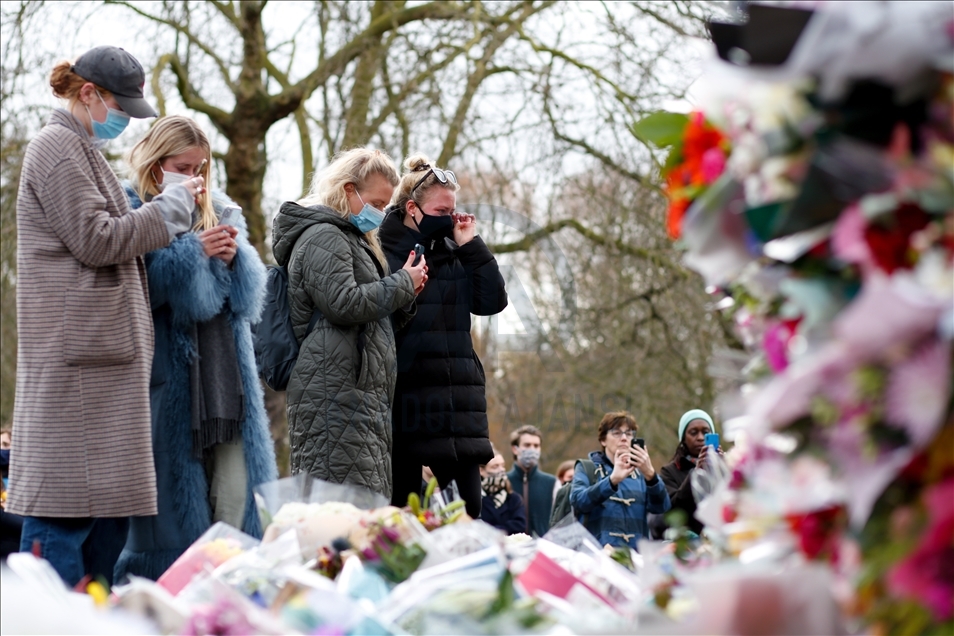 'Reclaim These Streets' vigil held in London after Sarah Everard murder