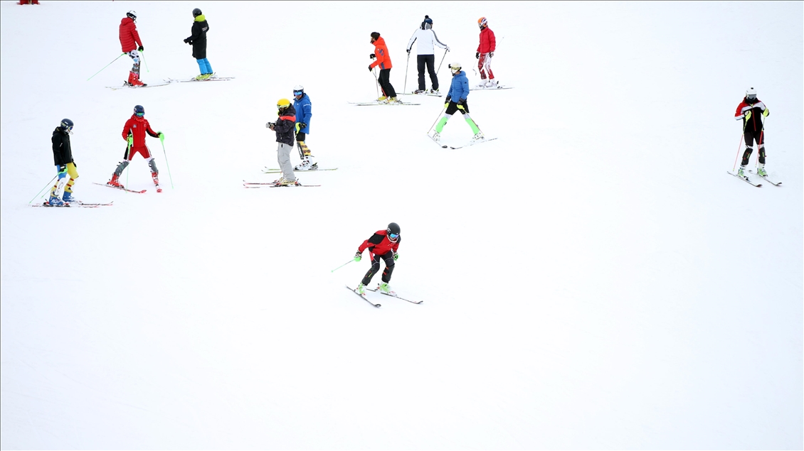 Ski tourism in Turkey's Erzurum