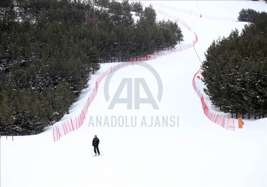 Ski tourism in Turkey's Erzurum