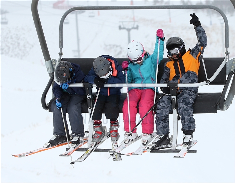 Ski tourism in Turkey's Erzurum