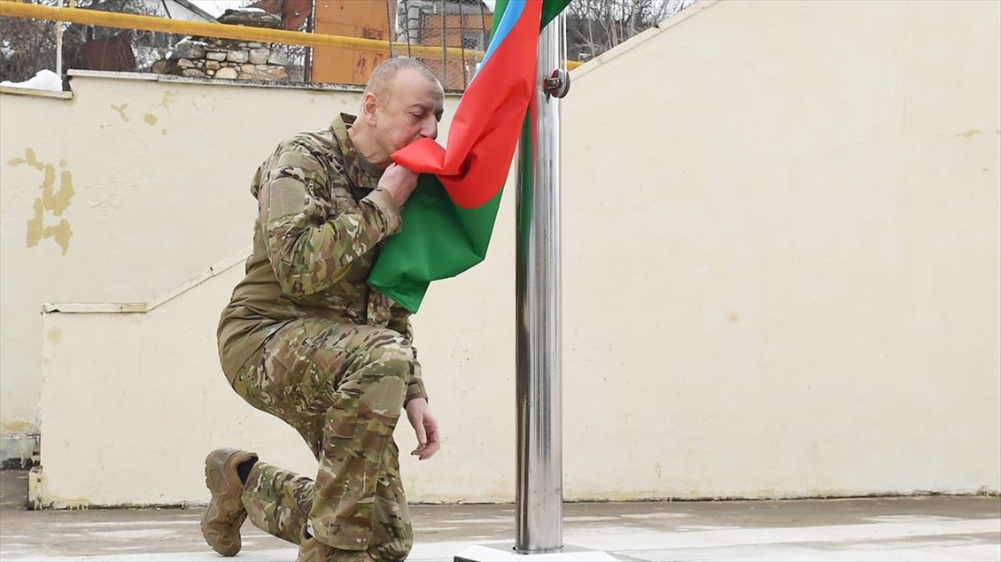 Azerbaycan Cumhurbaşkanı Aliyev, Ermenistan işgalinden kurtarılan Fuzuli ve Hocavend'i ziyaret etti 
