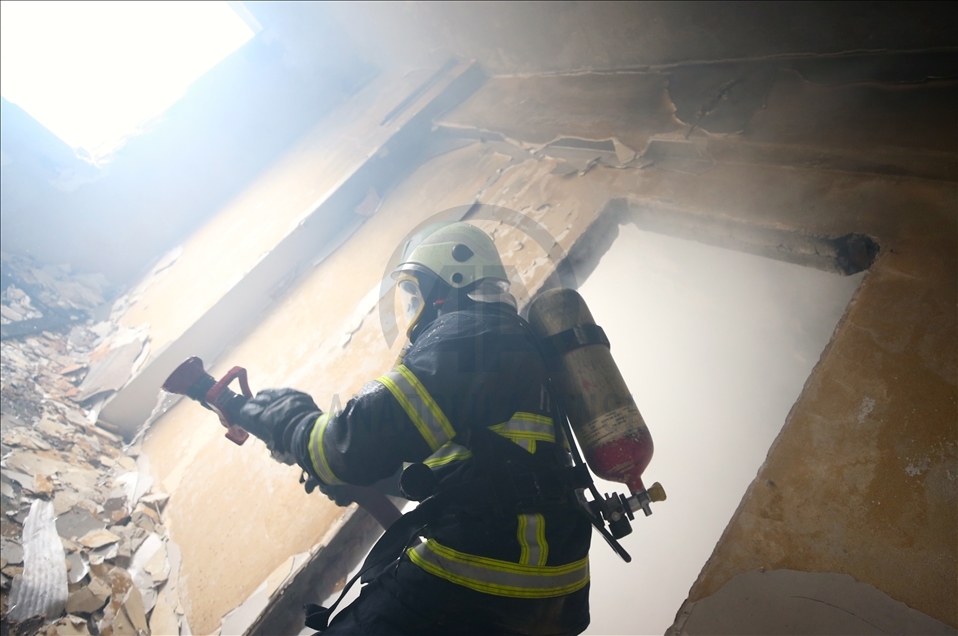 Düzce'de gerçeğini aratmayan deprem tatbikatı