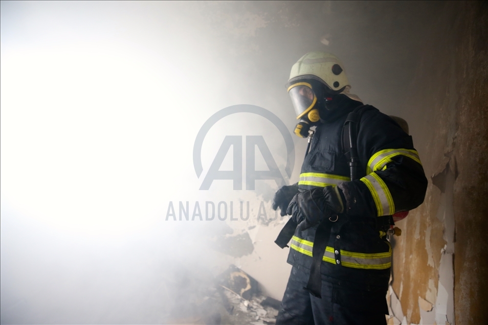 Düzce'de gerçeğini aratmayan deprem tatbikatı