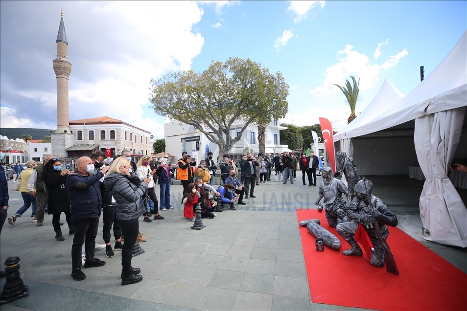 Bodrum'da "Çanakkale Zaferi Müzesi" ziyarete açıldı