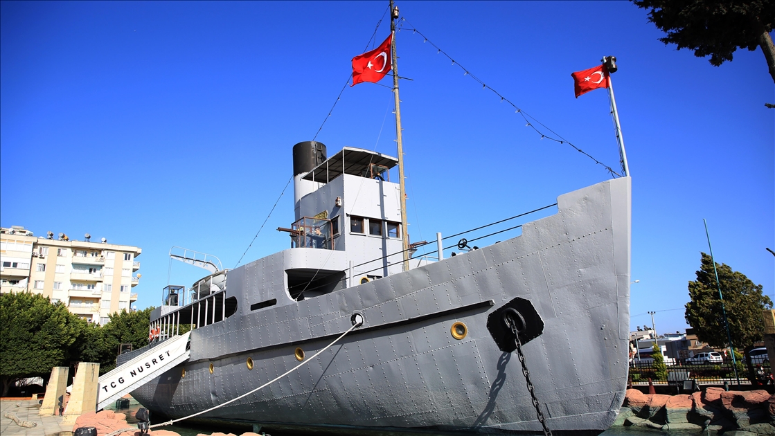 Çanakkale destanının simgelerinden Nusret Mayın Gemisi tarihe ışık tutuyor  
