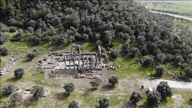 Zeus Tapınağı yapılan çalışmalarla eski ihtişamına kavuşturulacak