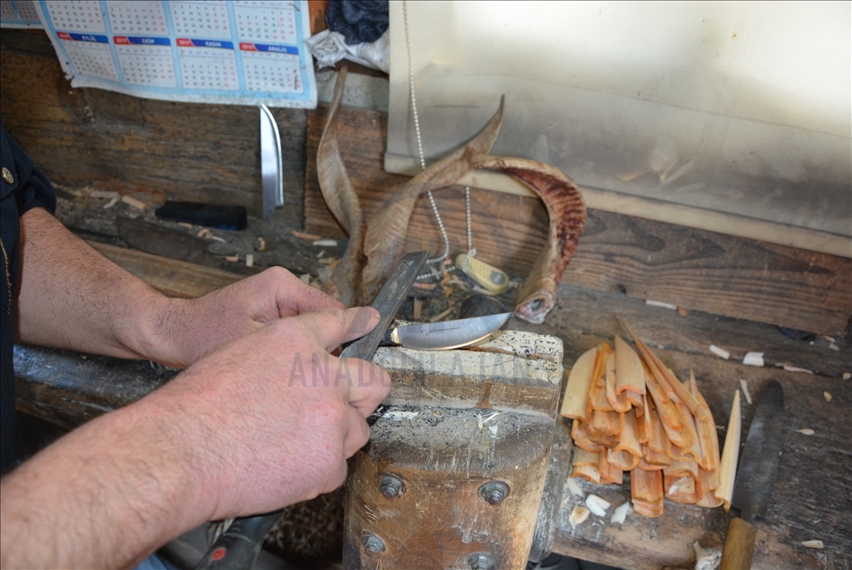 Kastamonu'da Evrenye bıçağı üreticileri "coğrafi işaret" sevinci yaşıyor