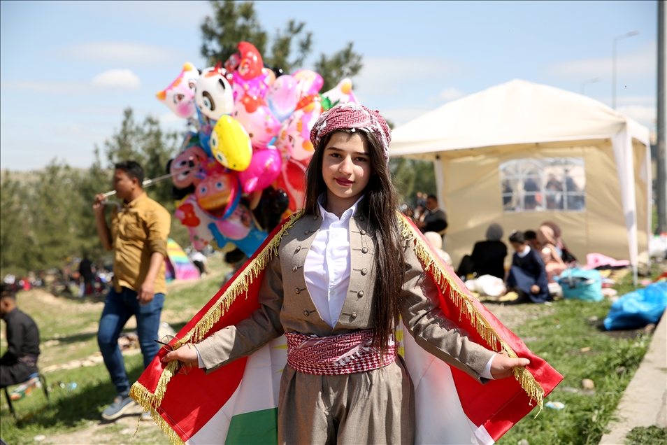 ھەولێر.. بەبۆنەی نەورۆز ھاووڵاتییان روویان لە دەرەوەی شار کرد