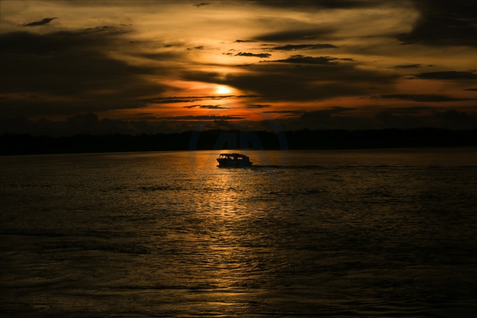 Atardecer en San José del Guaviare, la puerta de la Amazonía colombiana