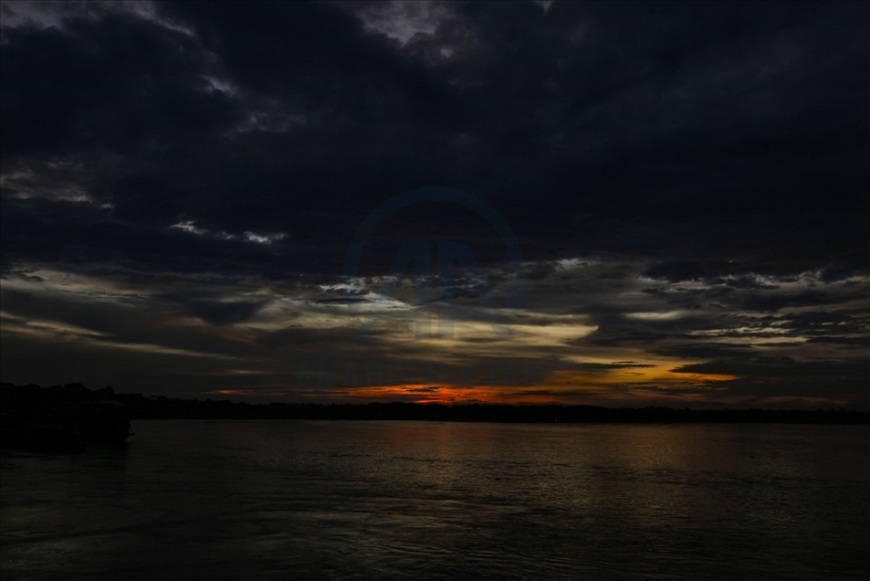 Atardecer en San José del Guaviare, la puerta de la Amazonía colombiana