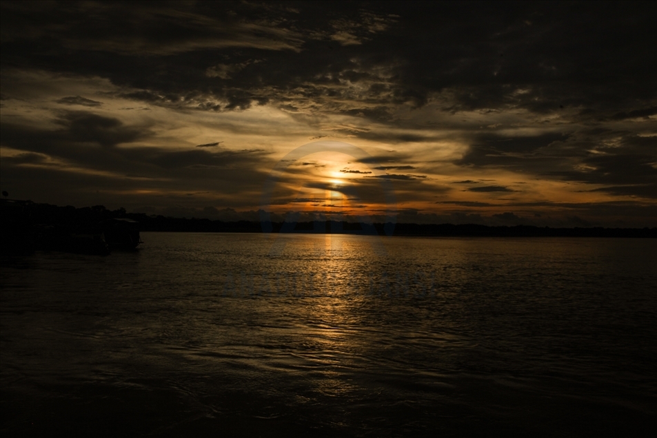 Atardecer en San José del Guaviare, la puerta de la Amazonía colombiana
