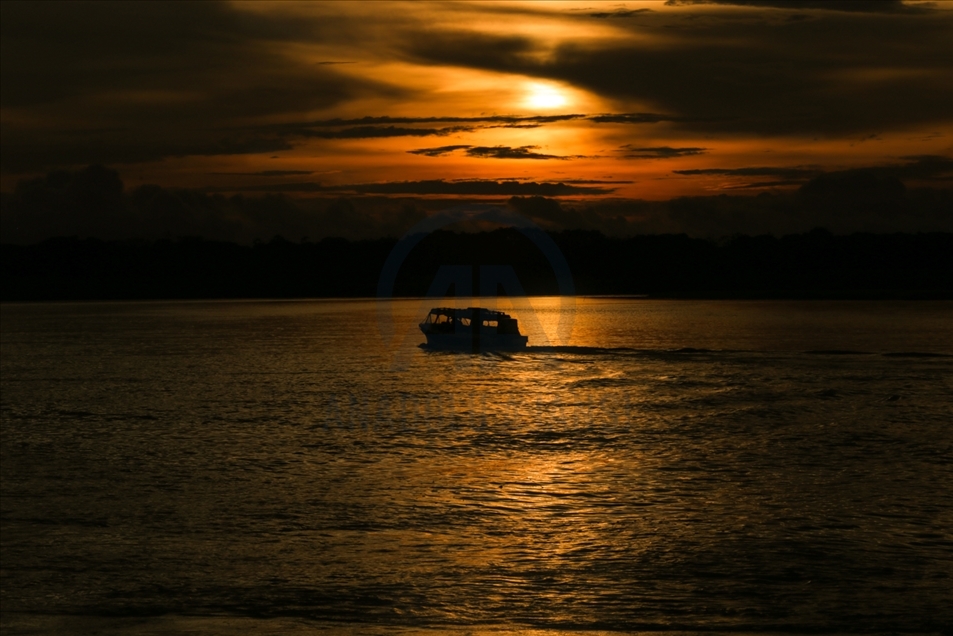 Atardecer en San José del Guaviare, la puerta de la Amazonía colombiana