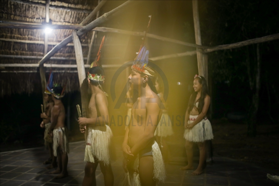 Tukano Oriental Indigenous People at San Jose del Guaviare, the door of the Colombian Amazon