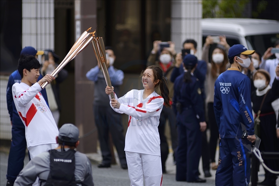 Japon : Coup d'envoi à Fukushima du relais de la flamme olympique