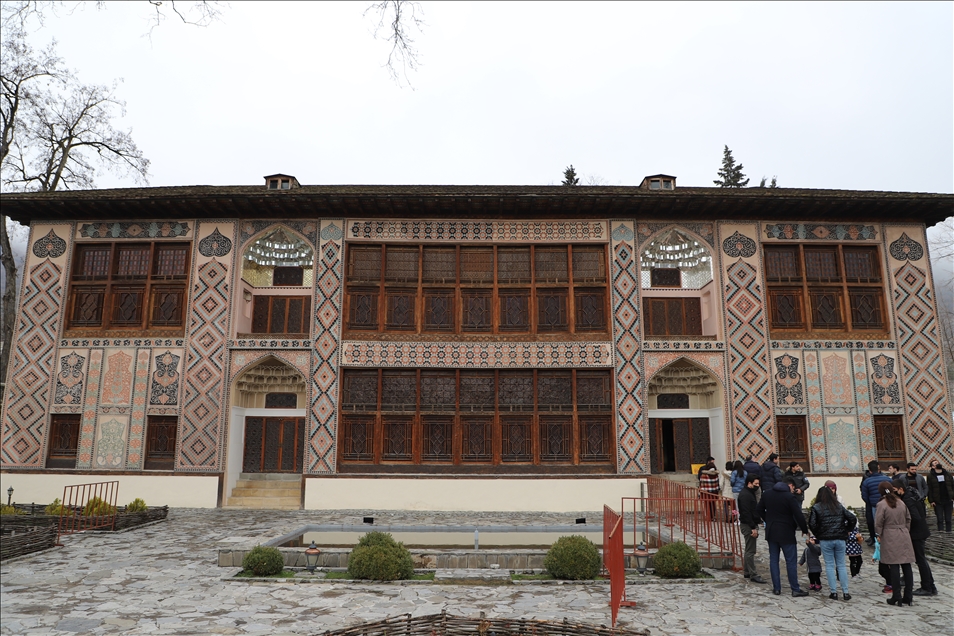 Azerbaijan's Palace of Shaki Khans attract tourists