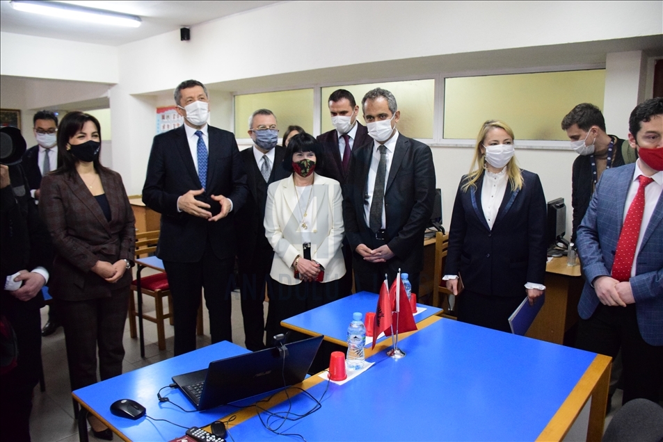 Milli Eğitim Bakanı Selçuk Arnavutluk’ta temaslarda bulundu