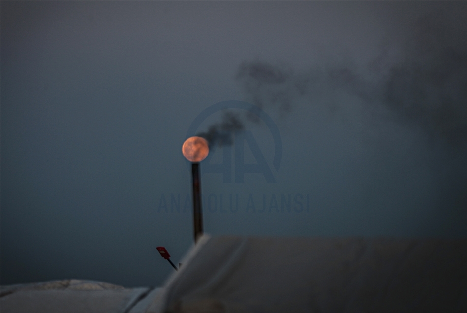 Full Moon in Syria's Idlib
