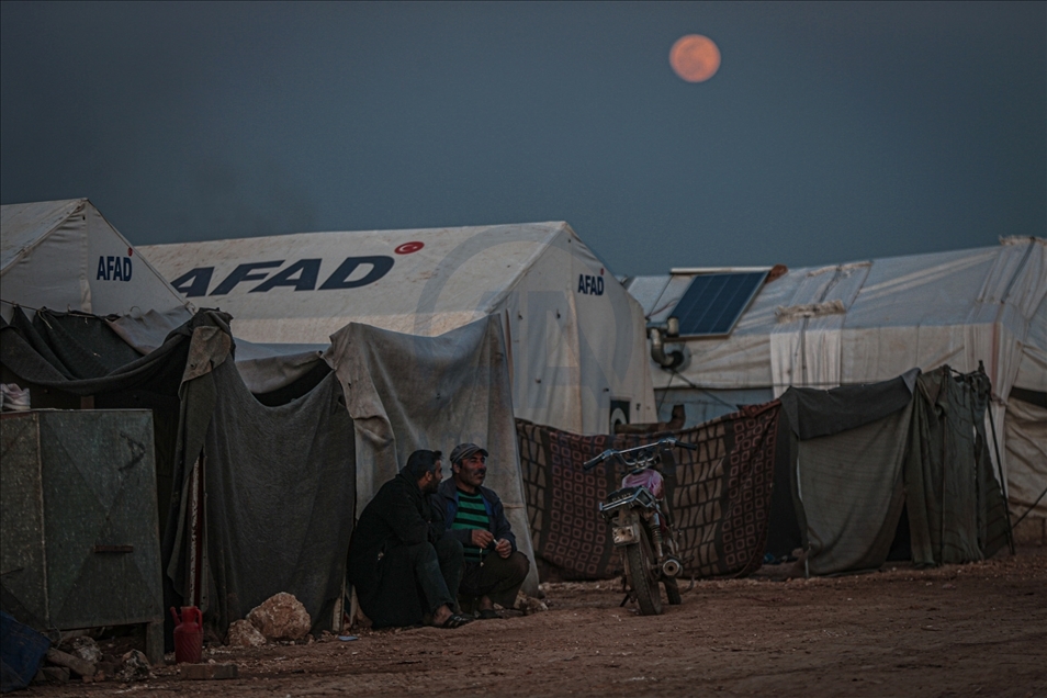 Full Moon in Syria's Idlib