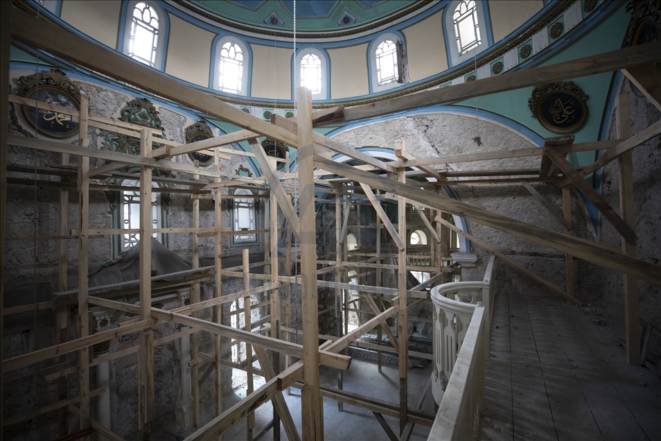 Restauration de la Mosquée Hatuniye d’Izmir, vieille de 400 ans
