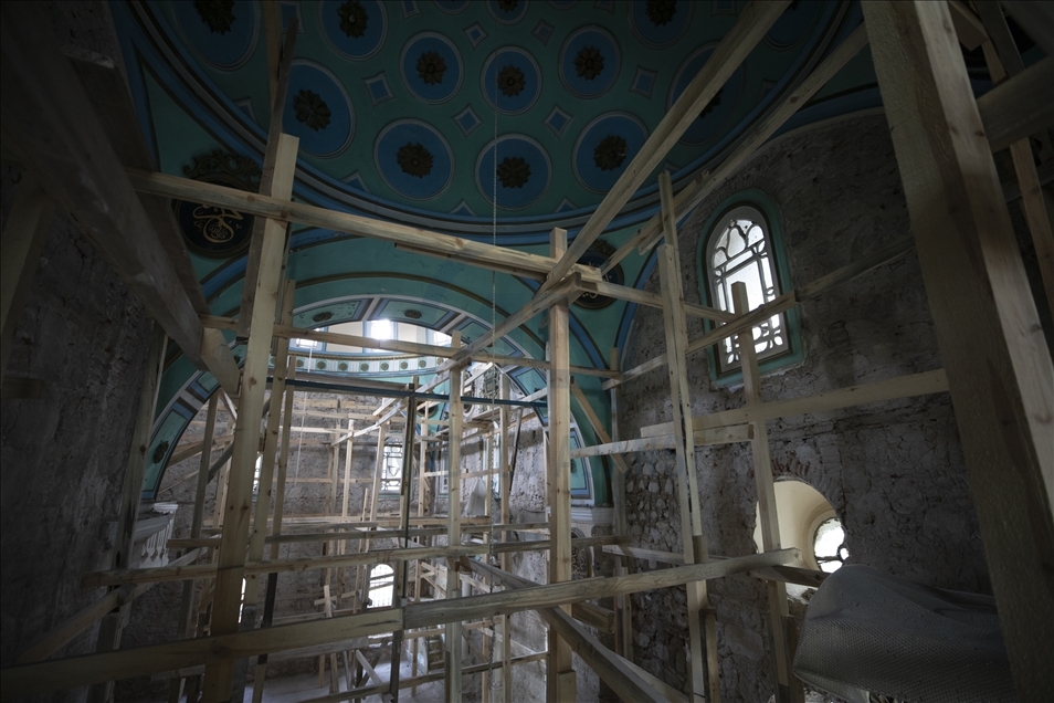 Restauration de la Mosquée Hatuniye d’Izmir, vieille de 400 ans