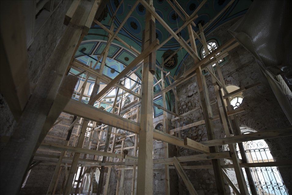 Restauration de la Mosquée Hatuniye d’Izmir, vieille de 400 ans