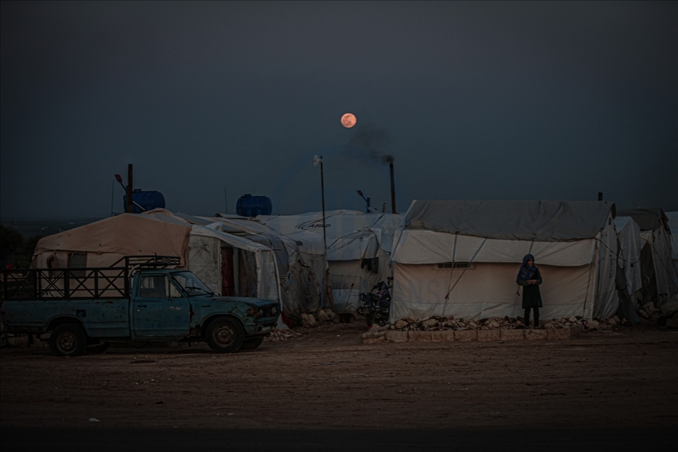 Full Moon in Syria's Idlib