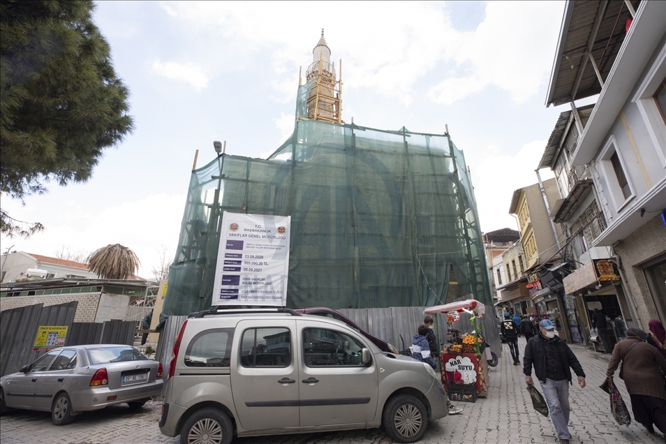Restauration de la Mosquée Hatuniye d’Izmir, vieille de 400 ans