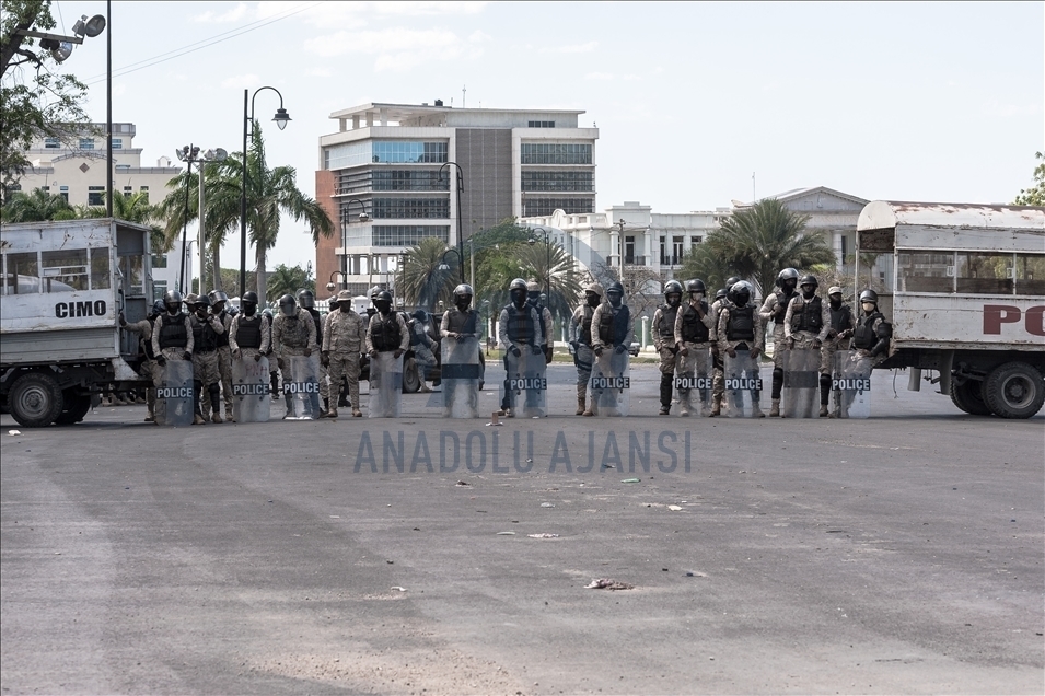  Manifestation contre le président Jovenel Moïse en Haïti