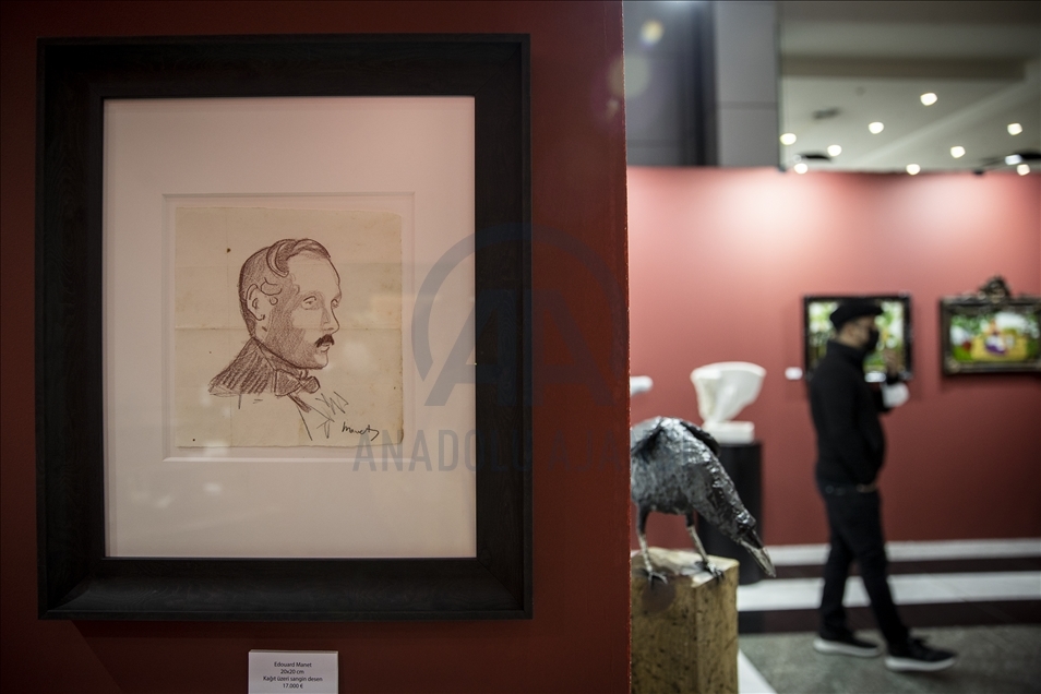 ArtAnkara'da Picasso'nun eseri 34 bin Avro'dan satışa sunuldu