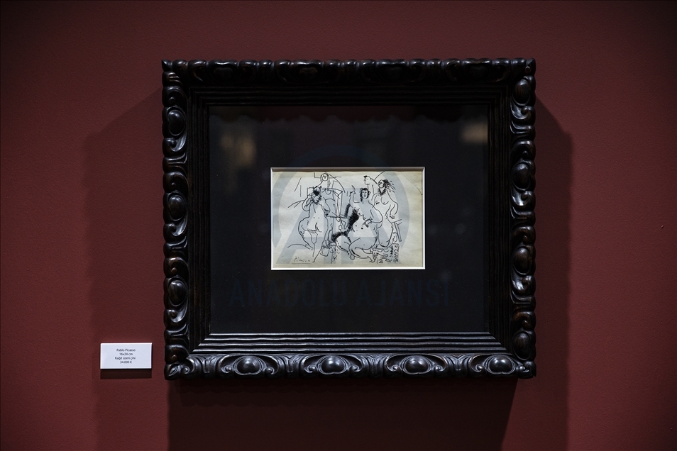 ArtAnkara'da Picasso'nun eseri 34 bin Avro'dan satışa sunuldu