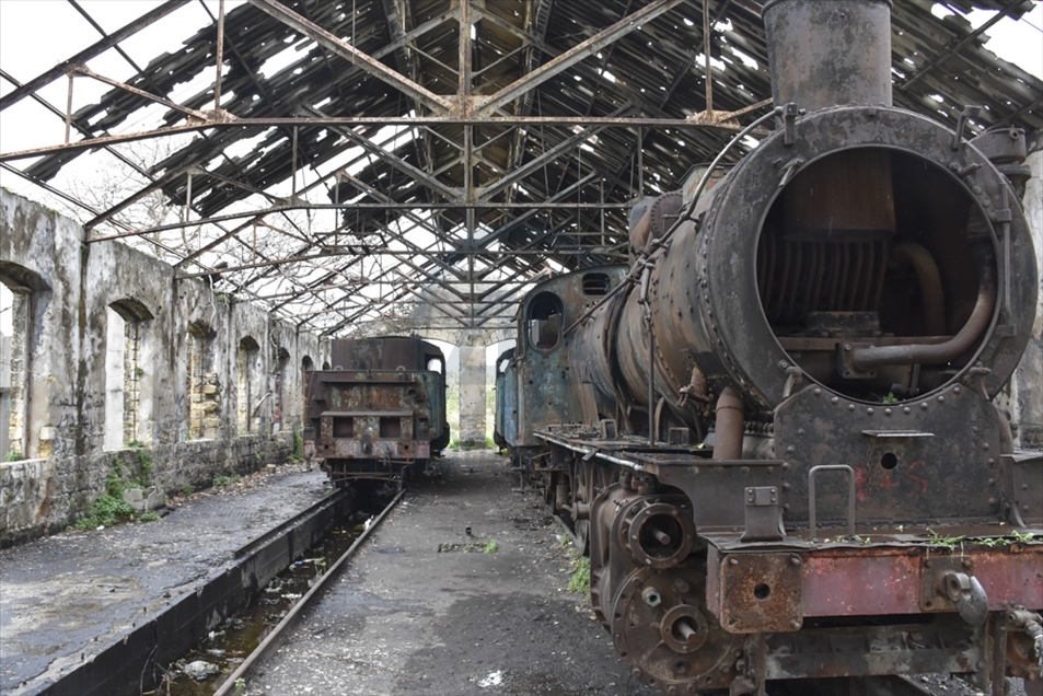 El tren que convirtió al Líbano en un centro económico durante el período otomano se encuentra abandonado