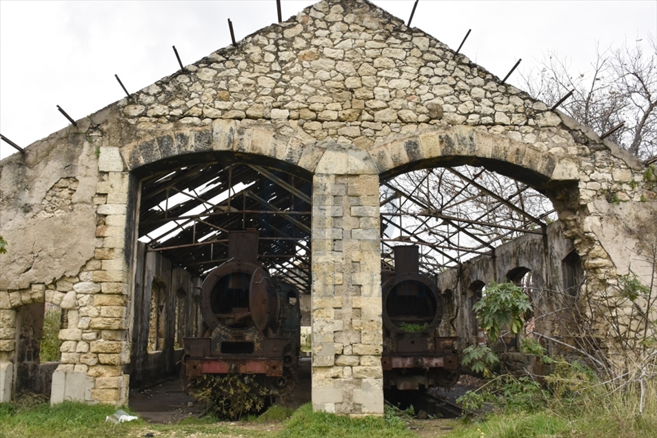 El tren que convirtió al Líbano en un centro económico durante el período otomano se encuentra abandonado