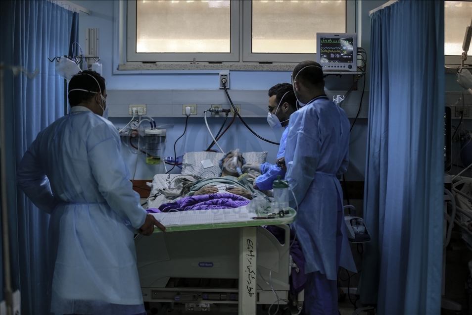 Gazze'de endişe verici boyuta ulaşan Kovid-19 salgını sağlık sistemini zorluyor