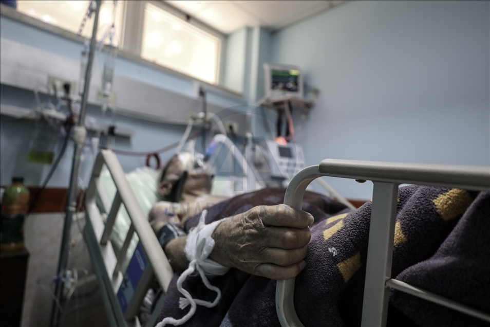 Gazze'de endişe verici boyuta ulaşan Kovid-19 salgını sağlık sistemini zorluyor