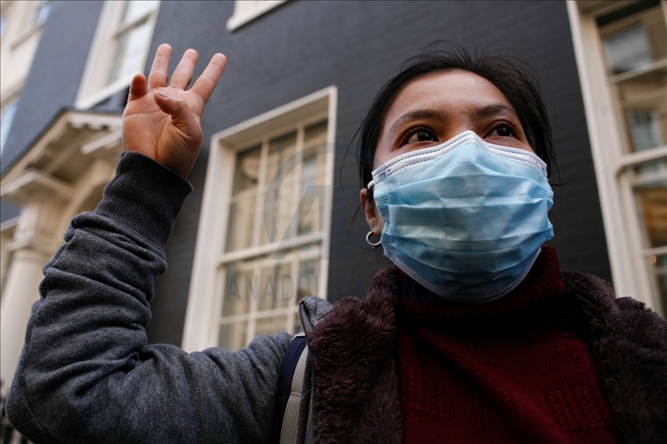Embassy of Myanmar in London seized by allies of new regime