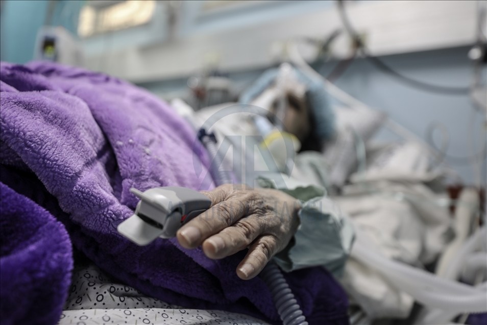 Gazze'de endişe verici boyuta ulaşan Kovid-19 salgını sağlık sistemini zorluyor