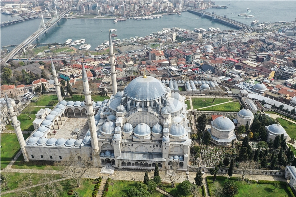 Masterpieces of Sinan the architect in Istanbul