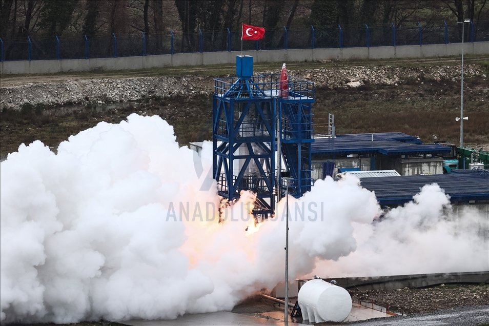 Turkey successfully tests its 1st hybrid engine for moon mission