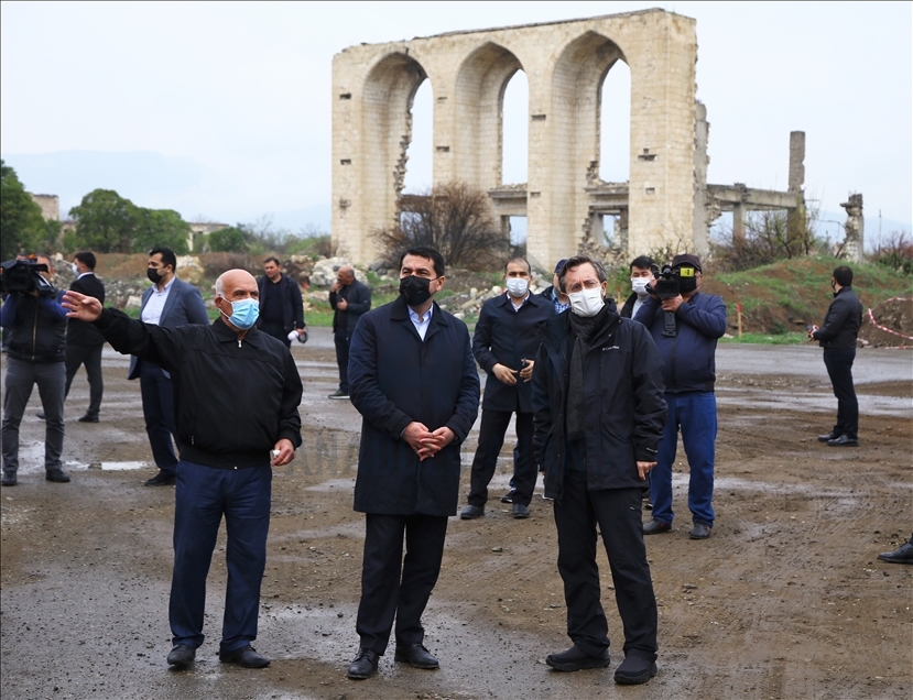 Cumhurbaşkanlığı İletişim Başkanı Altun'dan Karabağ'daki yıkımı görmezden gelen uluslararası topluma tepki 