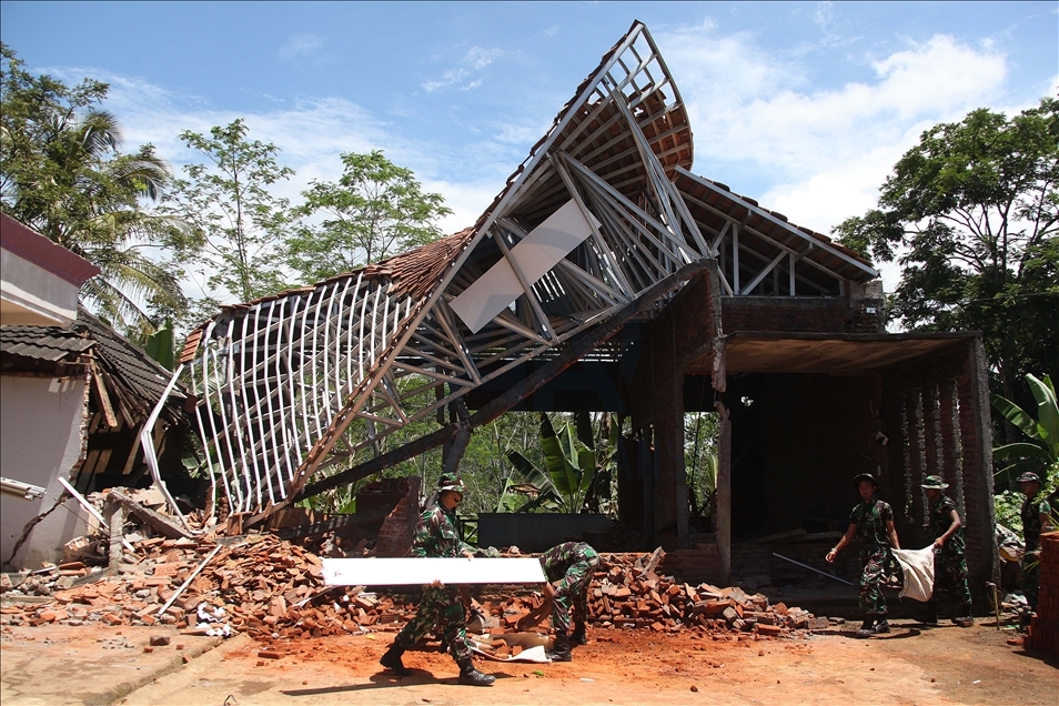 MALANG EARTHQUAKE AFTERMATH