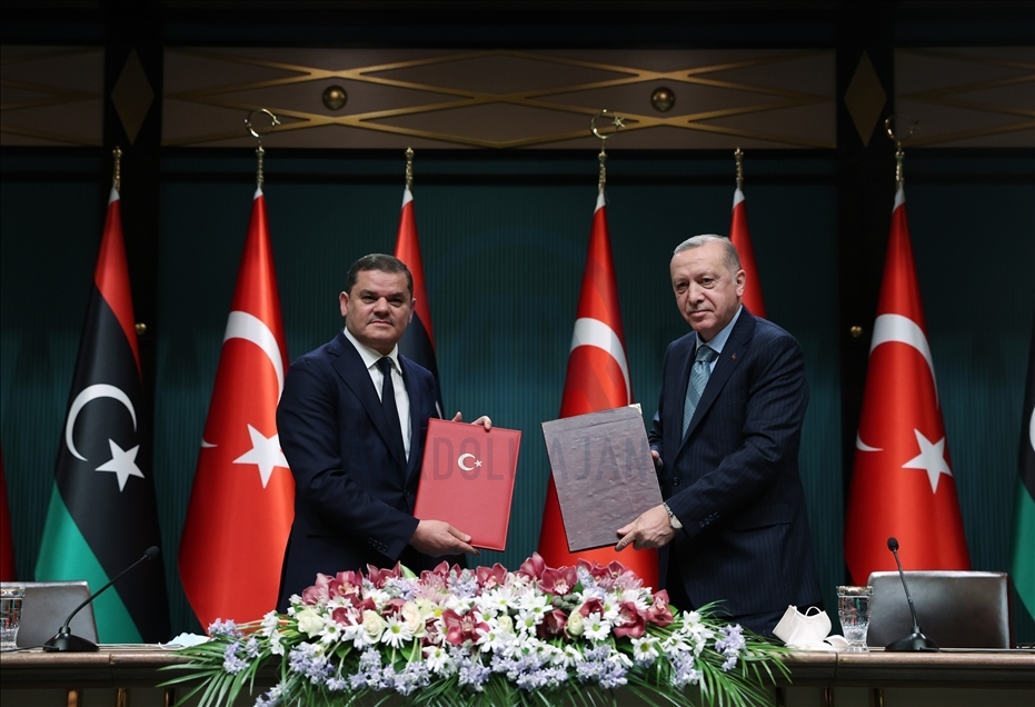 تركيا وليبيا توقعان 5 اتفاقيات بمجالات متعددة
