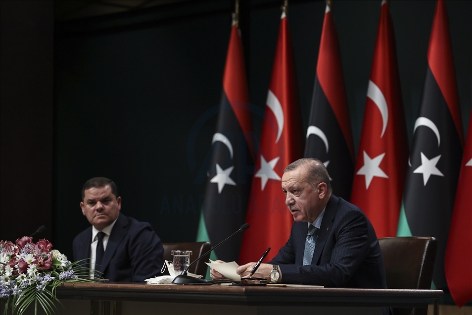 تركيا وليبيا توقعان 5 اتفاقيات بمجالات متعددة