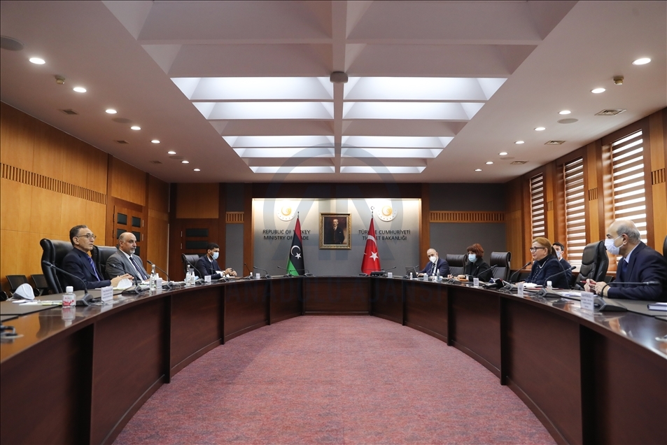 أنقرة.. محادثات تركية ليبية في مجال التجارة والتخطيط
