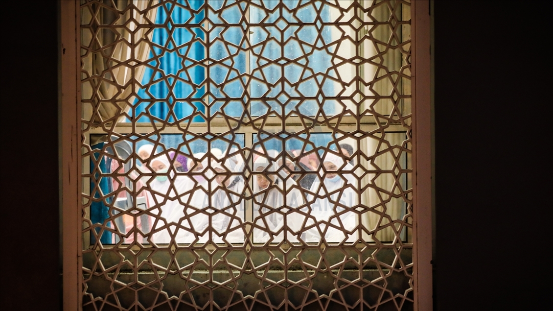 Muslims in Malaysia performs Tarawih prayers with restricted Standard Operation Procedures (SOP)