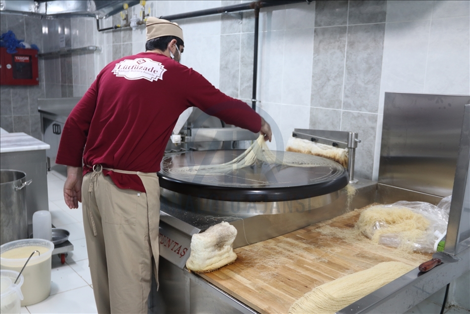Tescilli lezzet Diyarbakır kadayıfı ramazanda iftar sofralarını tatlandıracak