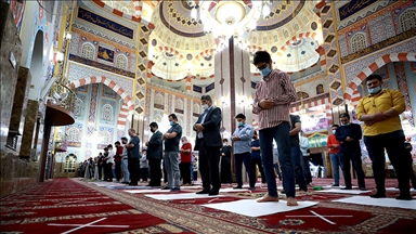 لە هەولێر یەکەم نوێژی تەراویح بە پابەندبوون بە رێنماییە تەندروستییەکان ئەنجامدرا
